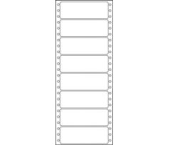 Etikety tabelační jednořadé S&K Label 100 x 36,1 bílé mm