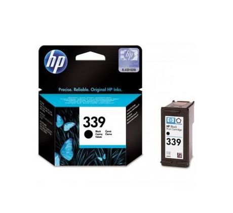HP originální ink C8767EE, HP 339 black, blistr, 800str., 21ml