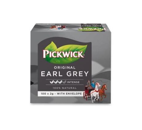 Černý čaj Pickwick Earl Grey / 100 sáčků