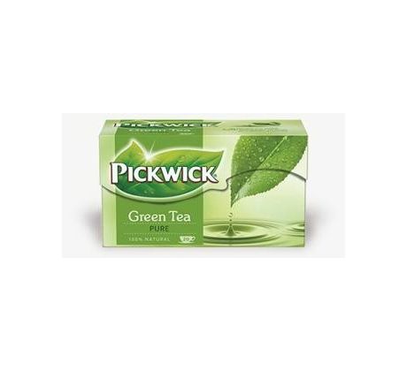 Zelený čaj Pickwick neochucený / 20 sáčků