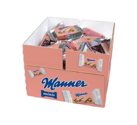 Sušenky Manner s krémovo oříškovou náplní 15g x 60 ks