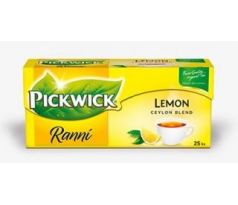 Černý čaj Pickwick ranní s citronem / 25 sáčků
