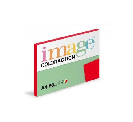 Papír kopírovací Coloraction A4 80 g červená jahodová 100 listů