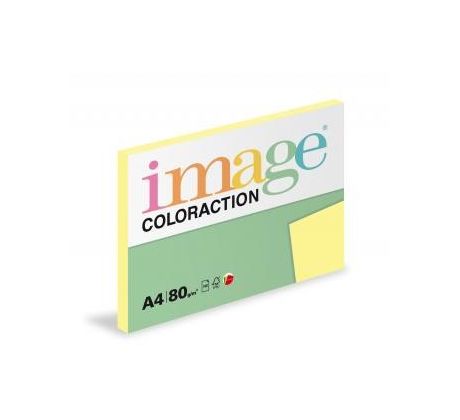 Papír kopírovací Coloraction A4 80 g žlutá pastelová 100 listů