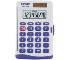 Kalkulačka Sencor SEC 263/8 DUAL kapesní  / 8 míst