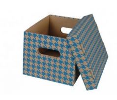 Krabice Honzíkova modrá 300 x 225 x 200 mm/2 ks