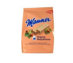 Sušenky Manner s lískooříškovo kakaovou náplní 400 g