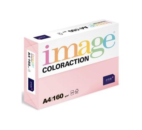 Papír kopírovací Coloraction A4 160 g růžová pastelová 250 listů