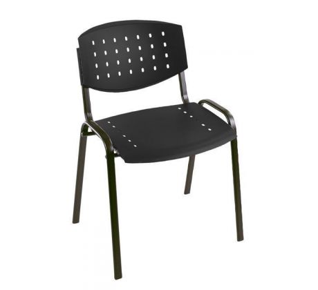 Konferenční plastová židle Taurus PN Layer černá