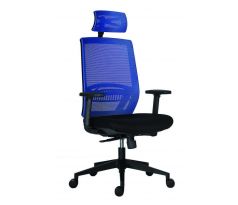 Kancelářská židle Above modro-černá