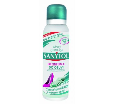 Sanytol sprej dezinfekce do obuvi, 150 ml