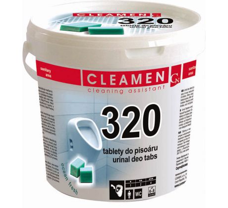 Cleamen 320 WC tablety do pisoáru 1,5 kg
