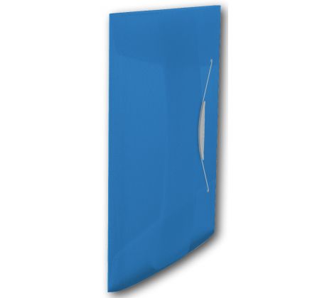 Desky na spisy s gumičkou Esselte VIVIDA 3 klopy modré
