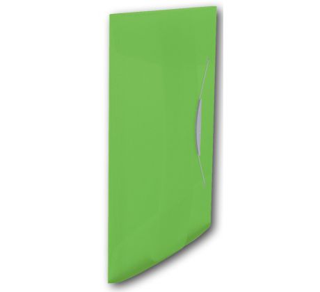 Desky na spisy s gumičkou Esselte VIVIDA 3 klopy zelené