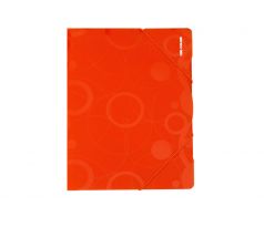 Desky s gumičkou NEO COLORI A4 oranžové