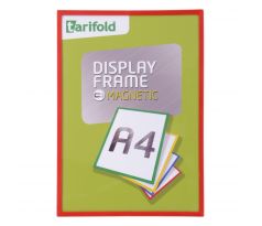 Display Frame Tarifold magnetický A4/1 ks červený