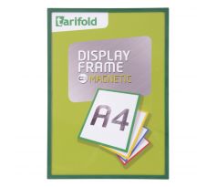 Display Frame Tarifold magnetický A4/1 ks zelený