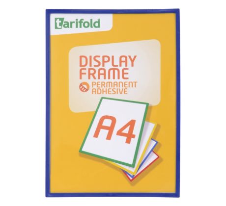 Display Frame Tarifold samolepicí A4/1 ks modrý
