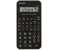 Kalkulačka SHARP EL-501TWH školní / 10 míst bílá