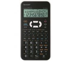 Kalkulačka SHARP EL-531TH školní, dvouřádková / 10 míst bílá