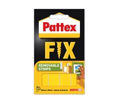 Lepicí proužky PATTEX SUPER FIX 4 cm x 2 cm/10 ks