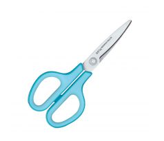Nůžky kancelářské PLUS Fitcut 17,5 cm modré