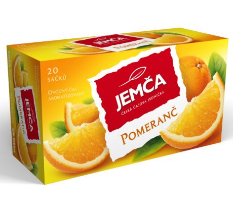 Ovocný čaj Jemča pomeranč / 20 sáčků
