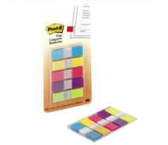 Záložky samolepicí Post-it barevné 11,9 x 43,2 mm/5 x 20 ks