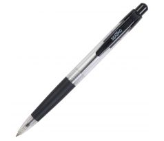 Pero kuličkové COLOMBO transparentní černé