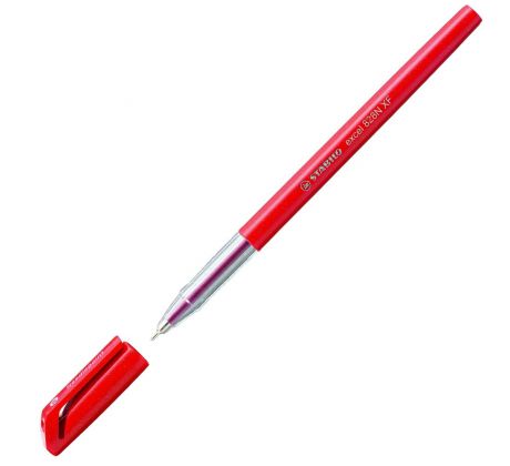 Pero kuličkové Stabilo Excel červené