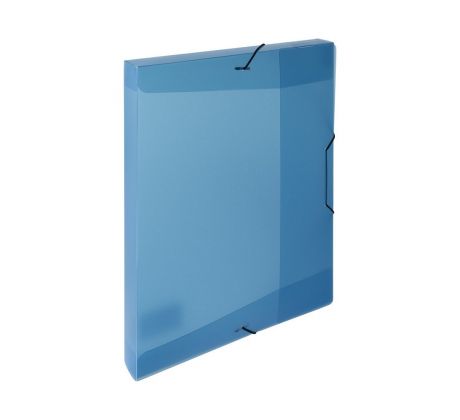 Box na spisy PP ICE A4 světle modrý