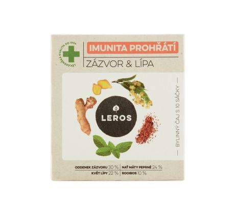 Bylinný čaj Leros Imunita prohřátí/ 10 sáčků