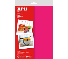 Filc APLI 210x297 mm růžový/10 listů