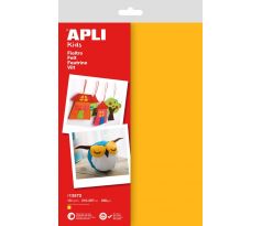 Filc APLI 210x297 mm žlutý/10 listů