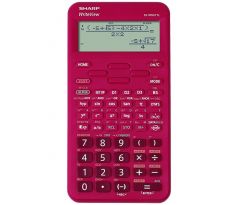 Kalkulačka SHARP EL-W531TL školní / 16 míst červená