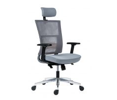Kancelářská židle Next sv. šedá/šedá