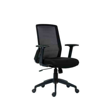 Kancelářská židle Novello černá/černá