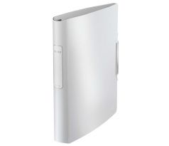 Mobilní kroužkový pořadač 4xD kroužky Leitz ACTIVE Style 5,2 cm arkticky bílý