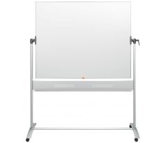 Mobilní otočná tabule Nobo Nano Clean 150 x 120 cm