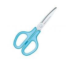 Nůžky kancelářské PLUS Fitcut 17,5 cm modré pro leváky
