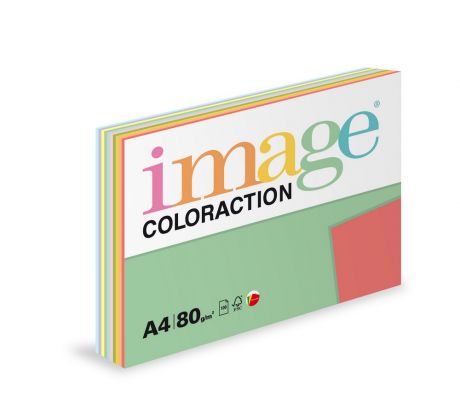 Papír kopírovací Coloraction A4 250 listů TOP mix