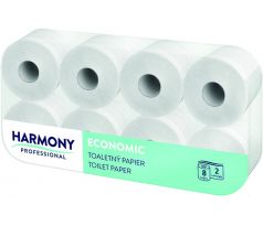 Papír toaletní Harmony Professional 2-vrstvý / 8 ks