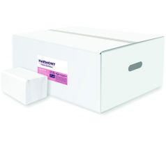 Papír toaletní skládaný Harmony Professional 2-vrstvý celulózový / 40 bal.x250 ks