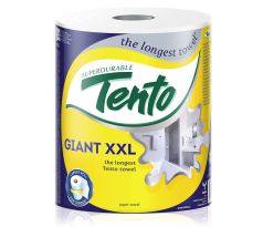 Papírová utěrka v roli TENTO kuchyňská Giant XXL 2-vrstvá, 100% cel., 75 m