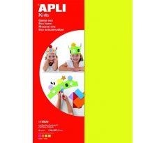 Pěnovka APLI 210x297x2 mm fluorescenční mix barev/4 listy