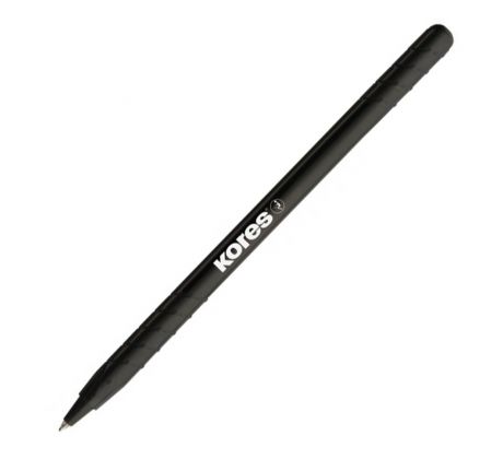 Pero kuličkové Kores K0 trojhranné 1 mm, černé