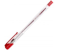 Pero kuličkové Kores K11 trojhranné 1 mm, červené