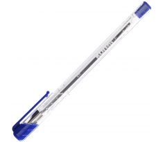 Pero kuličkové Kores K11 trojhranné 1 mm, modré