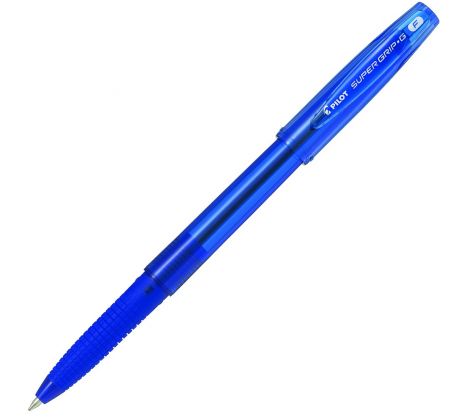 Pero kuličkové Pilot 2043 Super Grip-G s víčkem modré