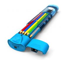Pouzdro na pastelky a tužky Y-plus Submarine mix barev